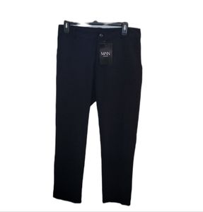 Boohoo MAN Navy Blue Pants Size Medium 32 Regular
